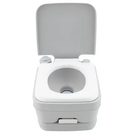 Heng's Camping Portable Toilet 2 ½ Gallon | Gray