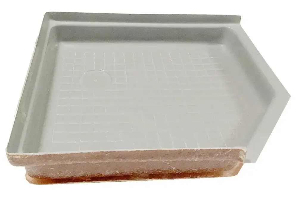 #317 Wilderness RV eccentric shape fiberglass shower pan