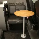 20" Round Bamboo Table