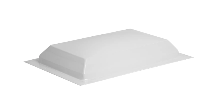 RV 14" x 22" Skylight Outer Dome White