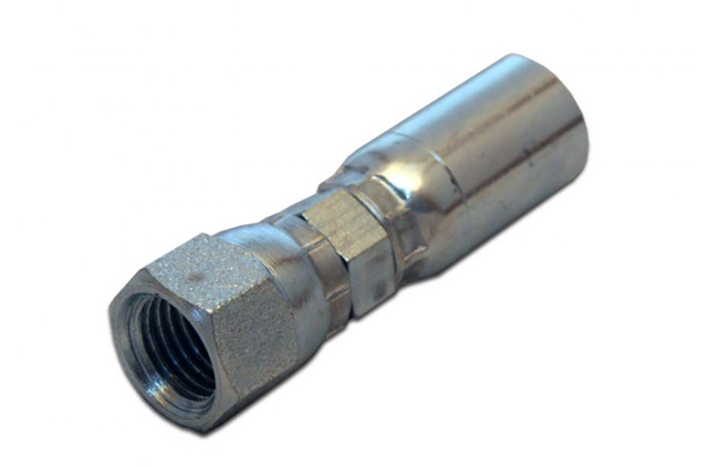 Level Up® Hydraulic Hose End Fitting (JIC) - Crimp-on Coupling