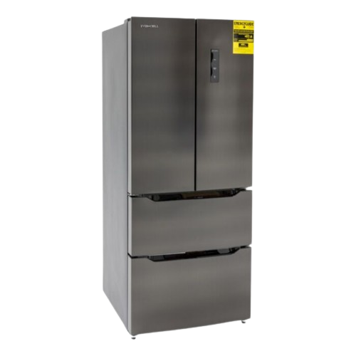 Everchill® by Furrion RV Refrigerator - 110V, 16.2 cu. ft., 4 French Doors, Darker Stainless Steel #SRM-418CB-C
