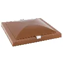Heng's RV Camper Vent Cover | 14" X 14" Replacement for Elixer Universal & Ventline | Amber