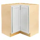 RV Lazy Susan Base Cabinet | Pure White