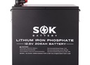 SOK – 12V 206AH Lithium Battery, Bluetooth, Self-Heating, with Metal Case