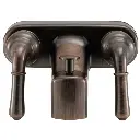 RV Shower Faucet & Bathtub Diverter | Oil Rubbed Bronze | Metal