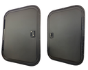 26″ Wide x 36″ Tall Driver and Passenger Side Teardrop RV Doors Windowless